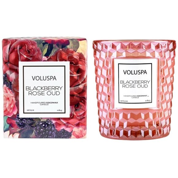 Voluspa Blackberry Rose Oud Candle – 6.5 oz | New in Box - Picture 1 of 6